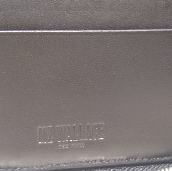 MZ Wallace Black Leather Passport Organizer - Picture 7 of 8